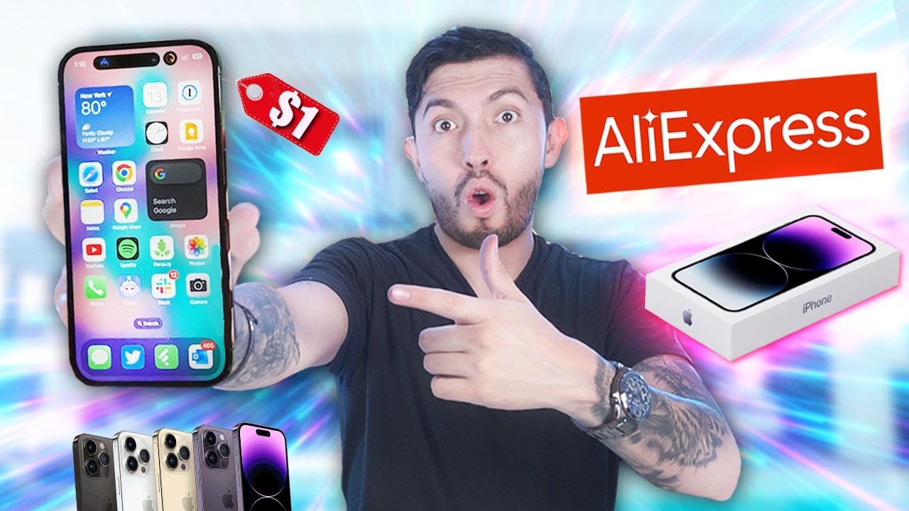 Iphone y más celulares auténticos en aliexpress