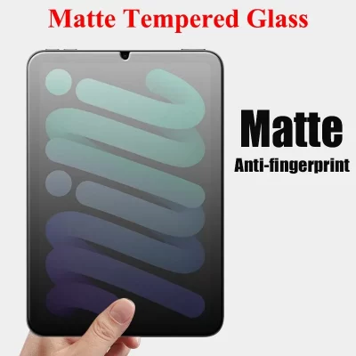 Protector de pantalla antihuellas para iPad, vidrio templado mate esmerilado para Apple iPad Mini 6 2021, 8,3 pulgadas, 8,3 “, iPad Mini6