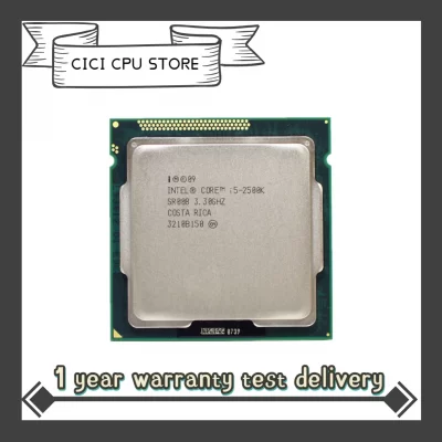 Intel-procesador i5 2500K Quad-Core 3,3 GHz, LGA 1155, TDP 95W, caché de 6MB, i5-2500k de Gráficos HD, CPU de escritorio