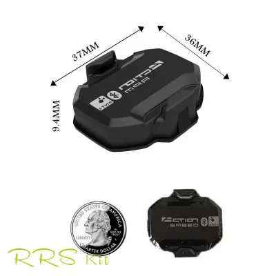 Sensor de cadencia para bicicleta de acción, velocímetro, Ordenador de ciclismo, Ant +, Sensor de velocidad y cadencia para Garmin Igpsport Bryton Xoss