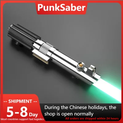 PunkSaber-Sable de luz láser Jedi para Dueling Anakin Skywalker, espada 32 sensible al sonido, suave, cambio infinito, sable de luz de Neopixel