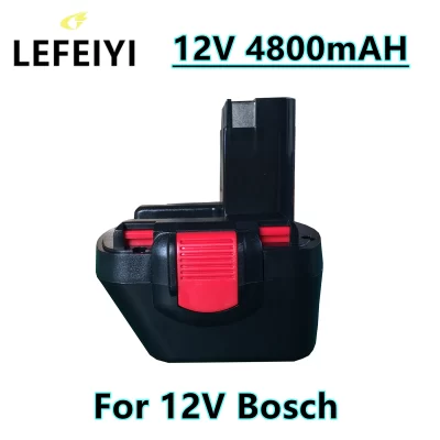 LEFEIYI-batería recargable para Bosch, 12 V, 4,8 Ah, PSR 1200, GSR, 12 V, AHS, GSB, GSR, 12 VE-2, BAT043, BAT045, BAT046, BAT049, BAT120, BAT139