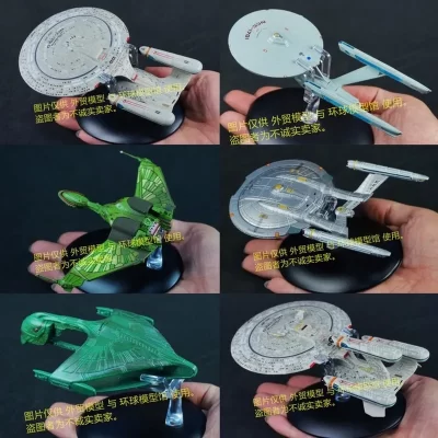Star Treks-nave espacial de aleación de simulación Original, serie clásica, buque aéreo de Metal, figura de acción, modelo de juguetes de colección
