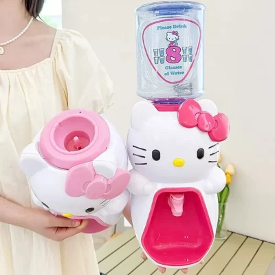 Sanrio Mymelody-dispensador de agua de Hello Kitty para niños, decoraciones Kawaii de Anime, Mini dormitorio de dibujos animados, regalo de juguete para el hogar, 2000Ml