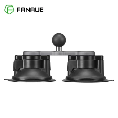FANAUE-Soporte de bola de 1 “, Base de Ventosa con bloqueo de giro, Compatible con parabrisas de coche y tableta, rotación de 360 grados para soportes de RAM