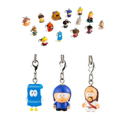 SouthPaes-llaveros de la serie 02, figuras de acción de Cartman, Cupid Me, johek, Tweek, Bebe Principal, PC, Jimmy, Timmy, juguetes bonitos