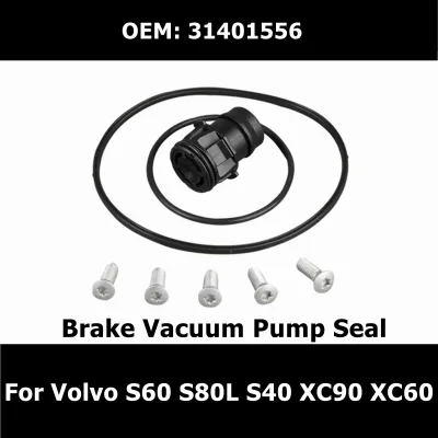 Sello de bomba de vacío de freno de coche, Kit de reparación de bomba de refuerzo, anillo de sellado, tornillo, piezas de automóviles, para Volvo S60, S80L, S40, XC90, XC60, 31401556