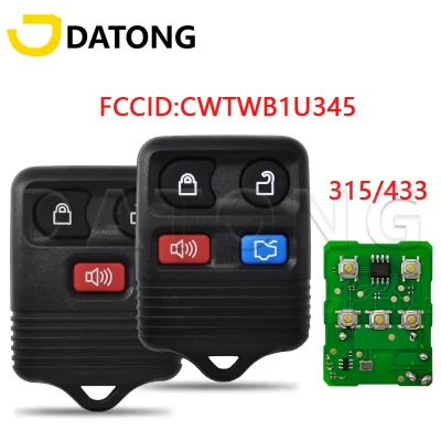 Datong World-llave remota de coche, dispositivo de Control inteligente para Ford Escape F 433 Explorer 150 2001, CWTWB1U345, 2007 Mhz