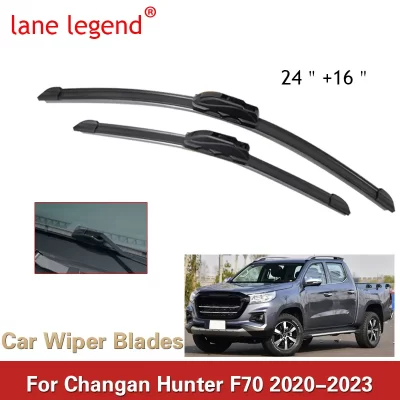 Lane legend-escobillas de limpiaparabrisas para coche, accesorios de coche, limpiaparabrisas delantero, cortador de escobillas, para Changan Hunter F70, 2020, 2021, 2022, 2023