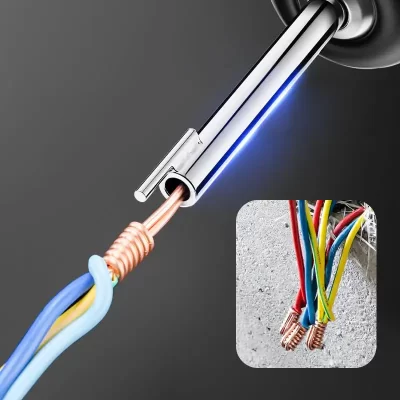 Conector de cable rápido para electricista, herramientas de torsión de alambre, 4 cuadrados, 1-5 vías, 10mm para controladores de taladro eléctrico